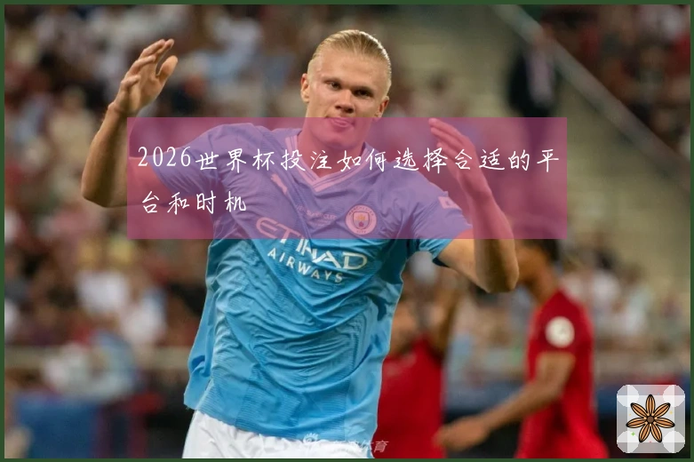 2026世界杯投注如何选择合适的平台和时机