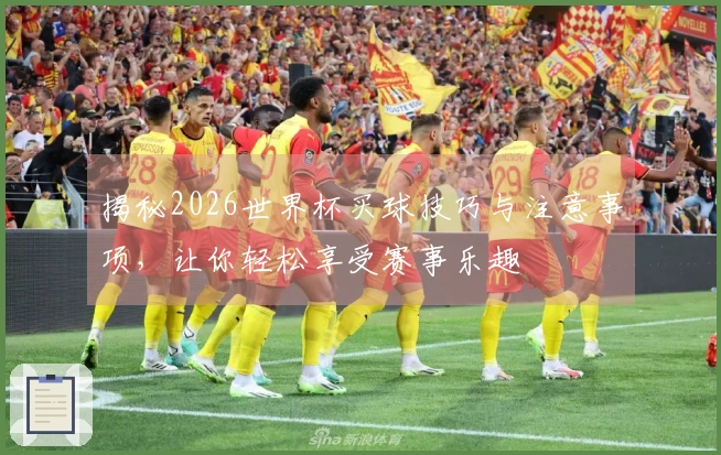 揭秘2026世界杯买球技巧与注意事项，让你轻松享受赛事乐趣